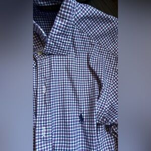 Mens medium Ralph Lauren polo button down